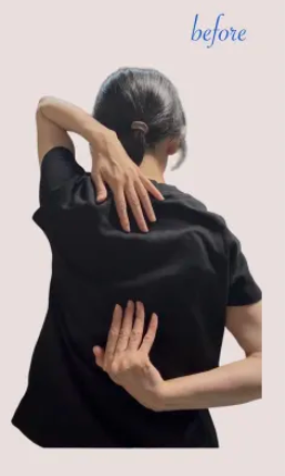 山本さんのビフォー姿勢
